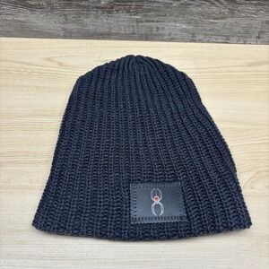 Love Your Melon Hat Beanie Light Black Marvel Collar Knit Winter